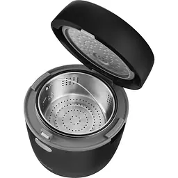Рисоварка Sencor чорний 0.6 л 350 Вт (SRM0671BK) - мініатюра 5