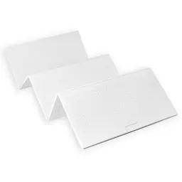 Дитячий складний термокилимок Sticker Wall однотонний 2000х1500х10мм Білий 296 SW-00001188
