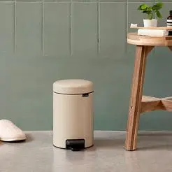 Бак для сміття Brabantia NewIcon, з педаллю, 5 л, бежевий (149900) - мініатюра 5