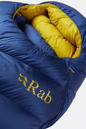 Спальний мішок Rab Neutrino 800 Regular, (-22°C) 185 L Синій-Жовтий - мініатюра 4