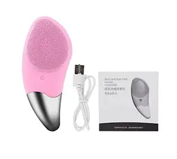 Силіконова щітка-масажер для обличчя Sonic Facial Brush - мініатюра 5
