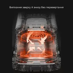 Аерофритюрниця Domotec MS-3223 12 літрів потужністю 3500 Вт, два тіни - мініатюра 2