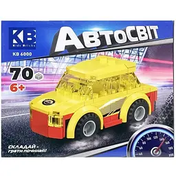 Дитячий конструктор-машинка Limo Toy KB 6000(Yellow) від 6 років, 70 деталей