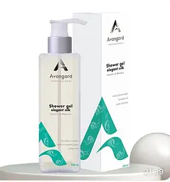 Гель для душу Elegant silk для чутливої та сухої шкіри A_Avangard Professional 250 мл