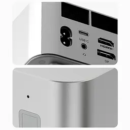 Неттоп Beelink GTi13 Ultra Silver Core i9-13900HK 32Gb DDR5 1Tb SSD 2x2.5GLan 2xType-C / 5xUSB 3.2 HDMI/DP Windows 11 Pro (BLGTI1313900HK321TBSL) - мініатюра 3