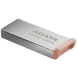 USB флеш накопичувач ADATA 128GB UR350 Silver/Beige USB 3.2 (UR350-128G-RSR/BG) - мініатюра 3