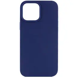 Чохол Silicone Case Full Protective (AA) NO LOGO для Apple iPhone 12 Pro Max (6.7) Синій / Deep navy
