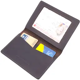 Чоловіча обкладинка для документів GRANDE PELLE 10х13,8 см acs0025749 - мініатюра 4