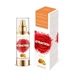 Розігрівальна масажна олія з феромонами MAI PHEROMON MASSAGE OIL — MANGO (30 мл)