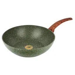 Сковорода WOK RINGEL Pesto 28 см вок глибокий гранітне покриття ㅤ ㅤ - мініатюра 2