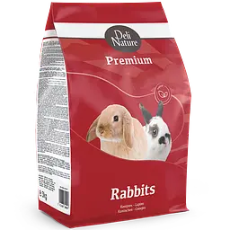 Корм для кроликів Deli Nature Premium Rabbit Делі Натюр повнораціонний 800 г