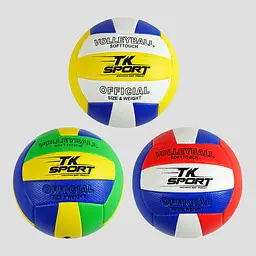 М’яч волейбольний TK Sport, C62442, 280-300 г, матеріал м’який PVC, розмір №5 (В асортименті) - мініатюра 2