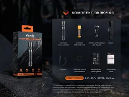 Ручний ліхтарик Fenix LD30R 1700 люмен Type-C (Чорний) - мініатюра 5