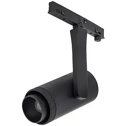 Магнітний трековий світильник Nowodvorski 11715 NANO-LVM Spot Zoom LED 1x7W 3000K 300Lm IP20 чорний