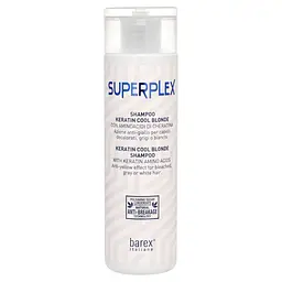 Кератиновий шампунь "Холодний блонд" BAREX SUPERPLEX Cool Blonde 250 мл