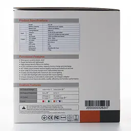Портативна зарядна станція DC ES-36 36000 mAh Power Station - мініатюра 9
