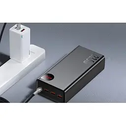 Портативна батарея Baseus Adaman Metal 40000mAh 22.5W PPAD020101 - мініатюра 8