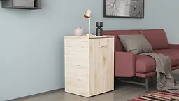 Стіл-тумба трансформер Смарт 1/2 Ferrum-decor 750x1450x600 ДСП Дуб Сан-Марино 16 мм (FRD-105075) - мініатюра 8