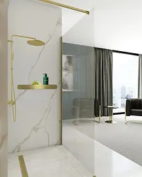 Полиця для ванни Rea SF03 60 brushed gold REA-06009, Золотий - мініатюра 3
