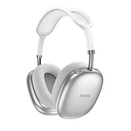 Накладні бездротові навушники W55 Plus Happiness ANC noise reduction Silver Hoco teh0030600 - мініатюра 1