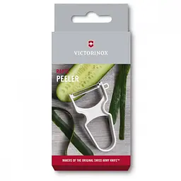 Овочечистка Victorinox Rapid пряме лезо Біл. (109x65x13мм) - мініатюра 5