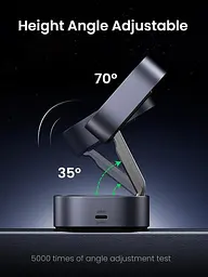 Бездротова зарядна підставка стенд Ugreen W526 MagSafe Qi 20 Вт (UGR-35278) - мініатюра 6