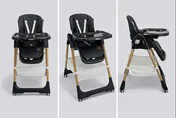 Стілець для годування дитини VELANO Nexi, black