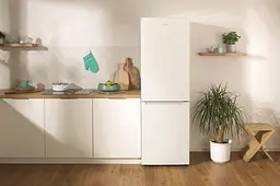 Холодильник Gorenje NRK6191PW4 185х60х60см 2 двері 203(99) л А+ NF+ режим (NRK6191PW4) - мініатюра 15