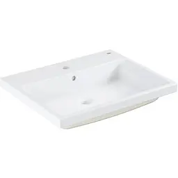 Умивальник Grohe Cube Ceramic напіввбудований 605x490 мм 3947900H, Білий