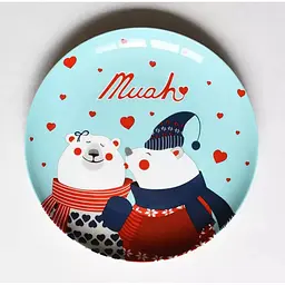 Тарілка десертна Новорічна Merry Christmas 5 9017 20 см
