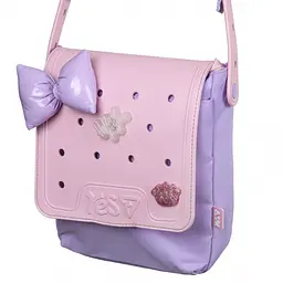 Сумка через плече Yes CB-3 Charming 19х18.5х1.5 см рожево-фіолетова (550531) - мініатюра 5