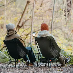 Стілець складаний ультралегкий Naturehike CNK2550JJ013 Yamami YL01, розмір М, алюміній, оливковий - мініатюра 4