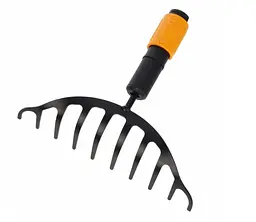 Граблі для прибирання клумб і чагарникових зон Fiskars QuikFit 135501 (1000651) (насадка) - мініатюра 3