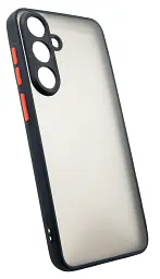 Чохол-накладка Dengos Matt для Samsung Galaxy S25 FE Black (DG-TPU-MATT-169) - мініатюра 2