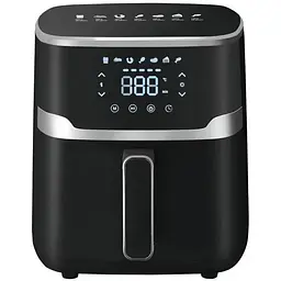 Аерофритюрниця безмасляна Crownberg CB-5547 5л електрична з сенсорним керуванням 1400 Вт