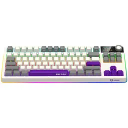 Клавіатура Lorgar KBP70TKLW Wireless Pro TKL EN/UA Beige (LRG-KBP70TKLW-RT-US) - мініатюра 2