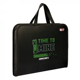 Папка - портфель Yes FC на блискавці з тканинними ручками Minecraft Mining (492357) - мініатюра 2