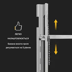 Вертел для запікання поросят Klarstein Sauenland Survivor (10035372) - мініатюра 5