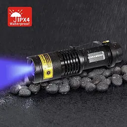 Ультрафіолетовий ліхтарик LED Por DARKBEAM UV 365nm Light Woods лампа Blacklight - мініатюра 4