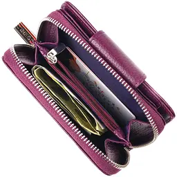 Жіночий шкіряний гаманець Canpellini 9,5х13,2х3 см acs0025110 - мініатюра 7