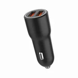 Зарядний пристрій Gembird 2xUSB QC3.0 car adapter black (TA-UC-A2QC36-CAR-01) - мініатюра 6