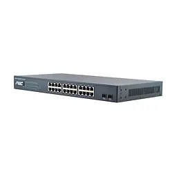 PoE-комутатор 26-портовий гігабітний NVC-E3224S (73-00109) - мініатюра 1