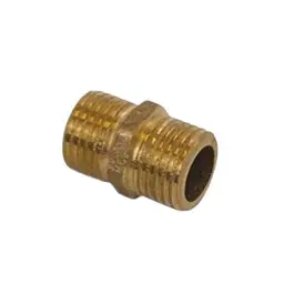 Ніпель Lexline К.0542-У 1/4" ПН посилений латунь 30412 - мініатюра 3