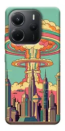 Чохол Demsky Сolorful explosion для Xiaomi Redmi Note 14 4G (Europe version)