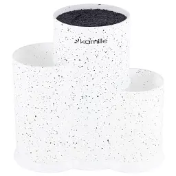 Підставка для ножів Kamille КМ-7608 white