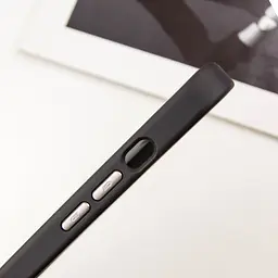 TPU+PC чохол Blueo Skin Friendly Frosted with MagSafe для Apple iPhone 15 (6.1) Чорний / Black - мініатюра 7