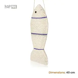 Happet Кігтеточка-рибка, сизаль, 40 см (K004) - мініатюра 3