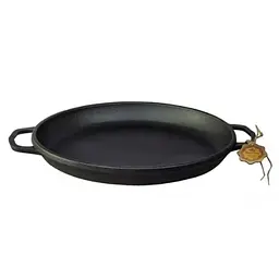 Жарівня чавунна сковорода Мy-dishes 40 х 4 см (підходить на казани чавунні 12л 15л 18л)