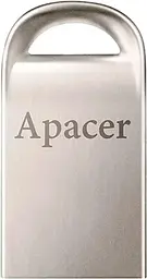 Повністю металевий Usb флешнакопичувач Apacer AH115 32 GB silver - мініатюра 2
