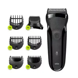 Електробритва BRAUN 300BT Series 3 типу 5408 black/black - мініатюра 1